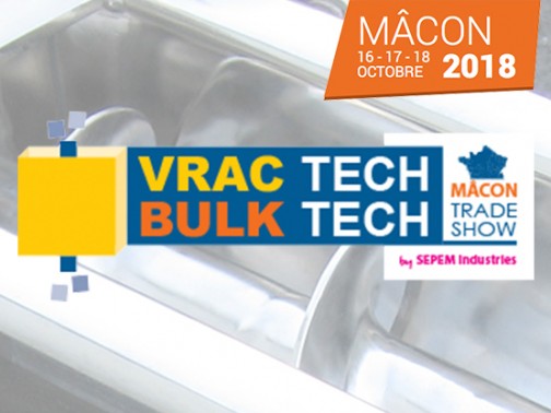Salon VRAC TECH Mâcon, 16-17-18 octobre 2018